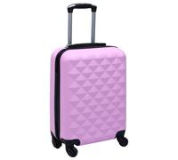 Valise Rigide Bleu ABS Voyage Trolley Bagage à Main Vacances Cabine vidaXL
