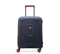 DELSEY PARIS - MONCEY - Valise Cabinee Slim Rigide - 55x40x20cm - XS - Bleu Encre
