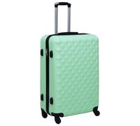 Valise Rigide Doré ABS Trolley Bagage de Voyage Sangle de Serrage vidaXL