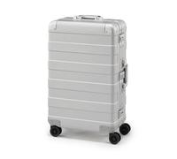 Valise rigide en aluminium 4 roues - 60 L, Moyenne Noir 60 L