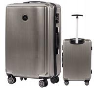 Valise Rigide en Polycarbonate WINGS African Eagle 77 cm Bronze avec Roues Pivotantes et Serrure TSA