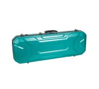 Valise Rigide rectangulaire en ABS pour Violon 4/4 | Intérieur Velours Rouge, Serrure de sécurité, Supports pour archets, Sangles Sac à Dos - Bleu Menthe