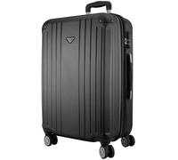 VIDA Valise Rigide VR610B Roues Doublons Qualité/Prix (Black (Noir), M - Medium - 76L - 66x44x26cm - 3,5kg)