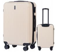 Valise Rigide Wings TR059 EGRET 4 Roues Taille XL ABS pour Avion Ryanair - Couleur Blanc Sale