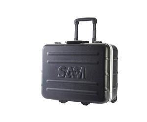 VALISE ROBUSTE 43 L SAM OUTILLAGE AVEC TROLLEY TVJT