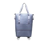 Valise Rolling Duffle avec roulettes - Sacs De Voyage Transportables avec Roues,Design Léger Et Grande Capacité Accessoires pour Week-End Voyage Affaires Et Vacances en Famille, Bleu, riferimento