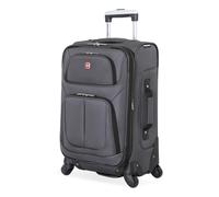 Valise roulettes extensible souple SwissGear Sion, gris fonc , 53 cm