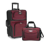 Valise roulettes extensible Travel Select Amsterdam Bordeaux Lot de 2 pi ces