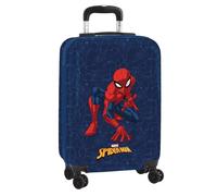 Valise Safta Marvel Spiderman ABS Bleu 55 cm