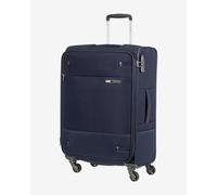 Samsonite Base Boost - Étui rétractable Spinner M, 66 cm, 67,5/73,5 L, Bleu (Bleu Marine)