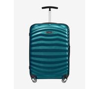 Valise Samsonite Lite-Shock Spinner 36L bleu turquoise.