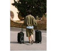 CREATE / Luggage Studio Soft/Set de valises Souples en Polyester Noir/Serrure TSA, 4 Roues Doubles multidirectionnelles, poignée télescopique, Tissu imperméable, étiquette d'identification