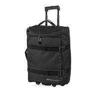 ITACA - Valise Souple en Tissus, à roulettes. Bagages à Roulette pour Cabine, Pratique et idéale pour Voyage et Tous Vos déplacements, Compatible Ryanair, Noir
