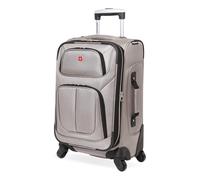 Swiss Gear Sion Softside Valise à roulettes pivotantes, étain (Gris) - 6283434156-PEW