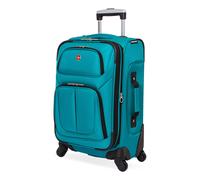 Valise souple extensible SwissGear Sion Teal, cabine de 21 pouces