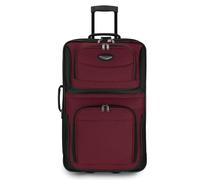 Valise souple extensible Travel Select Amsterdam bordeaux, taille moyenne, 63 cm