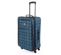 Valise Souple Grande Taille À Roulettes Ultra Légère Valise Soute Avion 23Kg Valis 771860 Bleu Marine