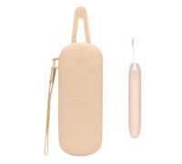 Valise souple pour lunettes de soleil - Boîtier de lunettes de soleil - Étui de rangement en silicone ultra léger avec sangles, lunettes - Sac de voyage - Fermeture magnétique - Pour femme (2,76 x