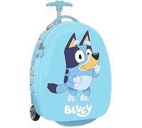 Valise Souple SAFTA - Trolley de Cabine Bleu Ciel 28x23x43cm - Cadenas à combinaison - 4 roulettes 360°