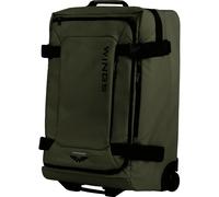 Valise souple moyenne Wings Rook 24" Vert 58 L