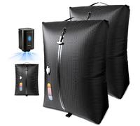 Valise Sous Vide avec Pompe, Réutilisable Révolutionnaire Sac Compression Voyage, Sac sous Vide Cabine 20 Pouces, Double Couche Sac de Voyage Sous Vide avec étanchéité IP67