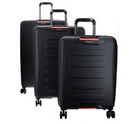Valise Soute - HEDGREN - Grip Nest Set L - Noir - Rigide - 4 roulettes - Déperlant