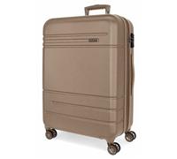 Valise soute - Movom - Valise extensible taille moyenne ""Galaxy 2.0"" - 68 x 48 x 27 cm - Champagne