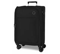 Valise soute - Movom - Valise semi-rigide extensible ""Atlanta"" - 66 x 42 x 25 cm - Noir