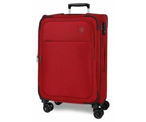 Valise soute - Movom - Valise semi-rigide extensible ""Atlanta"" - 66 x 42 x 25 cm - Rouge