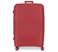 Movom Inari Valise Moyenne Rouge 49 x 68 x 27 cm Rigide polypropylène Fermeture TSA 76L 3,86 kg 4 Roues Doubles, Rouge, Valise Moyenne