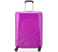DELSEY PARIS x United Colors of Benetton - FABRICA - Valise soute Rigide 65 cm x 45 cm x 28 cm - 70 L - L - Violet