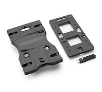 Valise supérieure de vélo avec Plaque d'adaptation - Boîte à vélo avec poignée - Verrouillable et étanche - Grande capacité (Base)