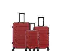 Valise - SWISS KOPPER - LOT DE 3 - Grand Format, Week-end, Cabine - Bordeaux - Rigide