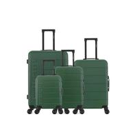 Valise - SWISS KOPPER - Lot de 4 - Grand Format - Week-end - Cabine et XXS AIGLE - Vert Foncé