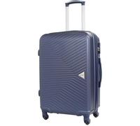 Valise taille moyenne Alistair - Collection Iron - 4 roues - ABS ultra résistant - Bleu