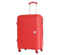 ALISTAIR "Iron Valise Taille Moyenne 65 cm - Marque Française - Garantie 2 Ans en France (Rouge)