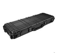 Valise - TECTAKE - valise de protection étanche, coque dure, 4 fermetures à ressort, 3 poignées, 113,5 x 41 x 16 cm - noir