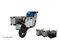 Valise Touratech ZEGA Pro 31/38 - Support gris inclus - Alu