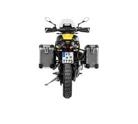 Valise Touratech ZEGA Pro 31/38 - Support noir inclus - Alu