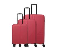 Valise travelite Air Stripe Trolley L/M ext./S (x3) Rouge TU