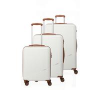 Travelite Valise trolley Bali 4 roues L/M/S Blanc
