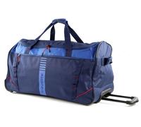 Valise - travelite - Basic Active Trolley - Bleu/Rouge - 30x70x20 cm - 86L