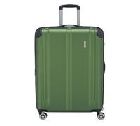 Travelite City 4w L Expandable 113/124l Trolley Bag Vert