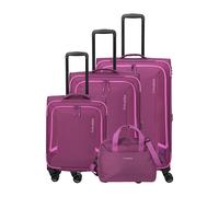 Valise travelite Corsiica 4w L/M/S ext. (x4) Rose TU