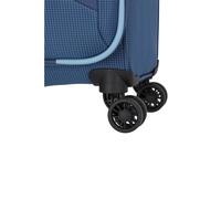 Valise travelite Corsiica Trolley 4w L ext. Bleu L ext,