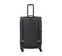 Travelite Corsiica 4 roulettes Trolley L 77 cm avec soufflet d'extension noir