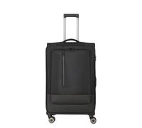 Travelite Crosslite 5.0 4 roulettes Trolley L 77 cm avec soufflet d'extension noir
