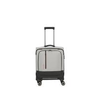 Travelite Crosslite 5.0 4 roulettes Trolley de cabine S 55 cm Compartiment pour ordinateur portable blanc