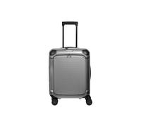 Travelite Millennium 4 roulettes Trolley de cabine 55 cm Compartiment pour ordinateur portable couleur argent