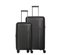 Travelite Set de valises Roomer 4W M/L 279692 2 pièces 4 roulettes coque dure TSA Noir